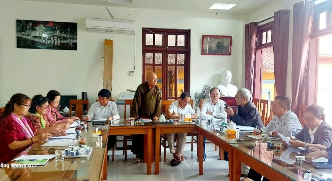 Họp BTC hội thảo khoa học "Phật giáo xứ Đông trong dòng chảy văn hóa dân tộc"