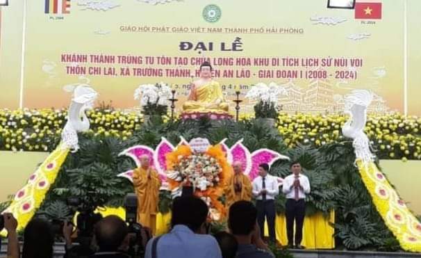 Đại lễ khánh thành trùng tu tôn tạo Chùa Long Hoa giai đoạn 1