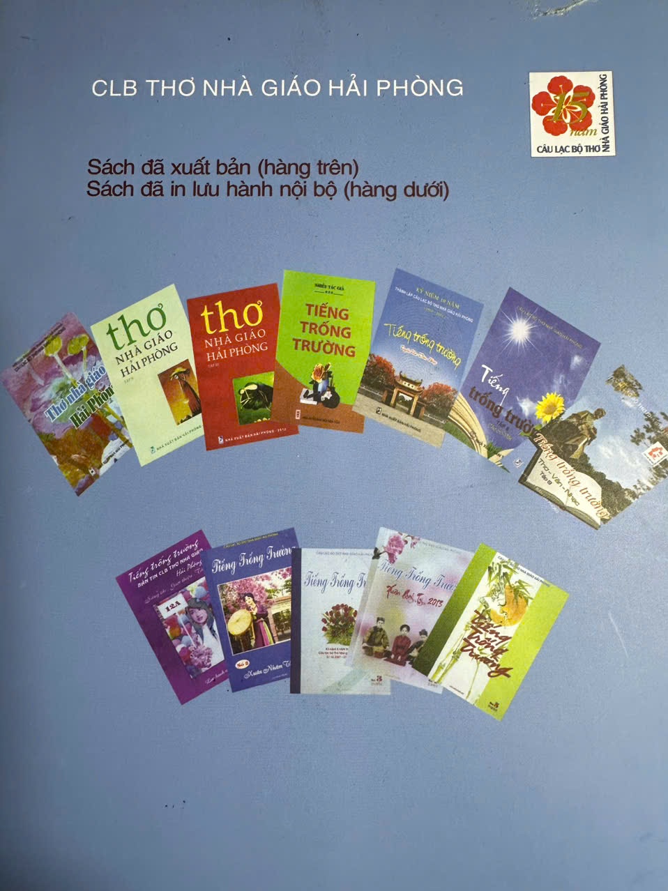 Câu lạc bộ thơ Nhà giáo Hải Phòng 15 năm - một chặng đường