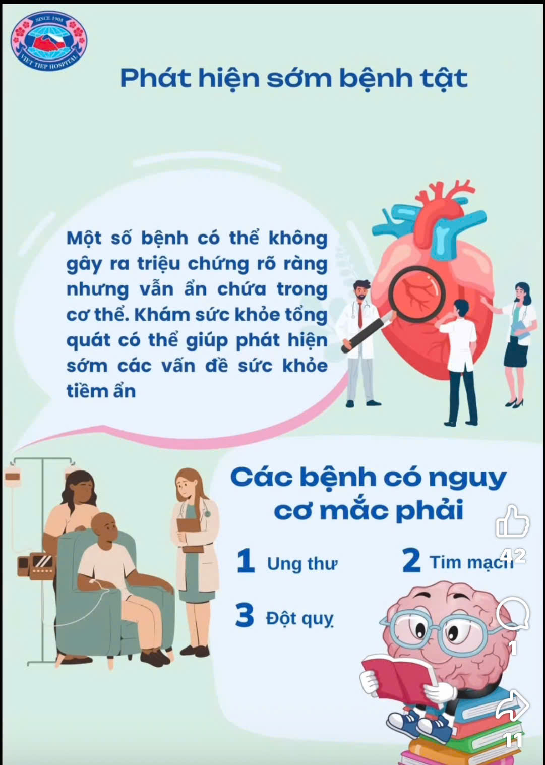 Vì sao nên khám sức khỏe định kì?